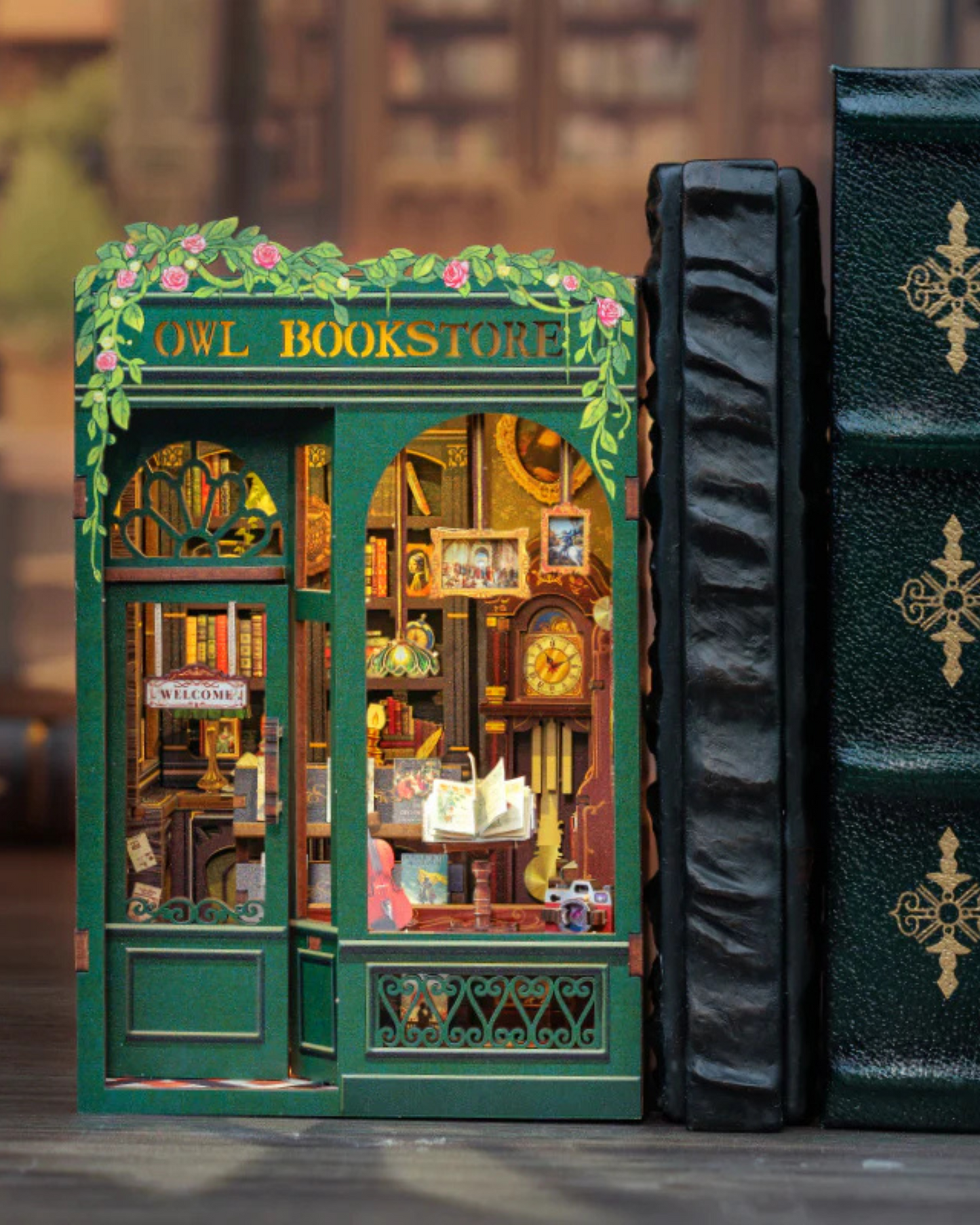 Owl Bookstore | DIY Bookshelf Kit for Night Thinkers