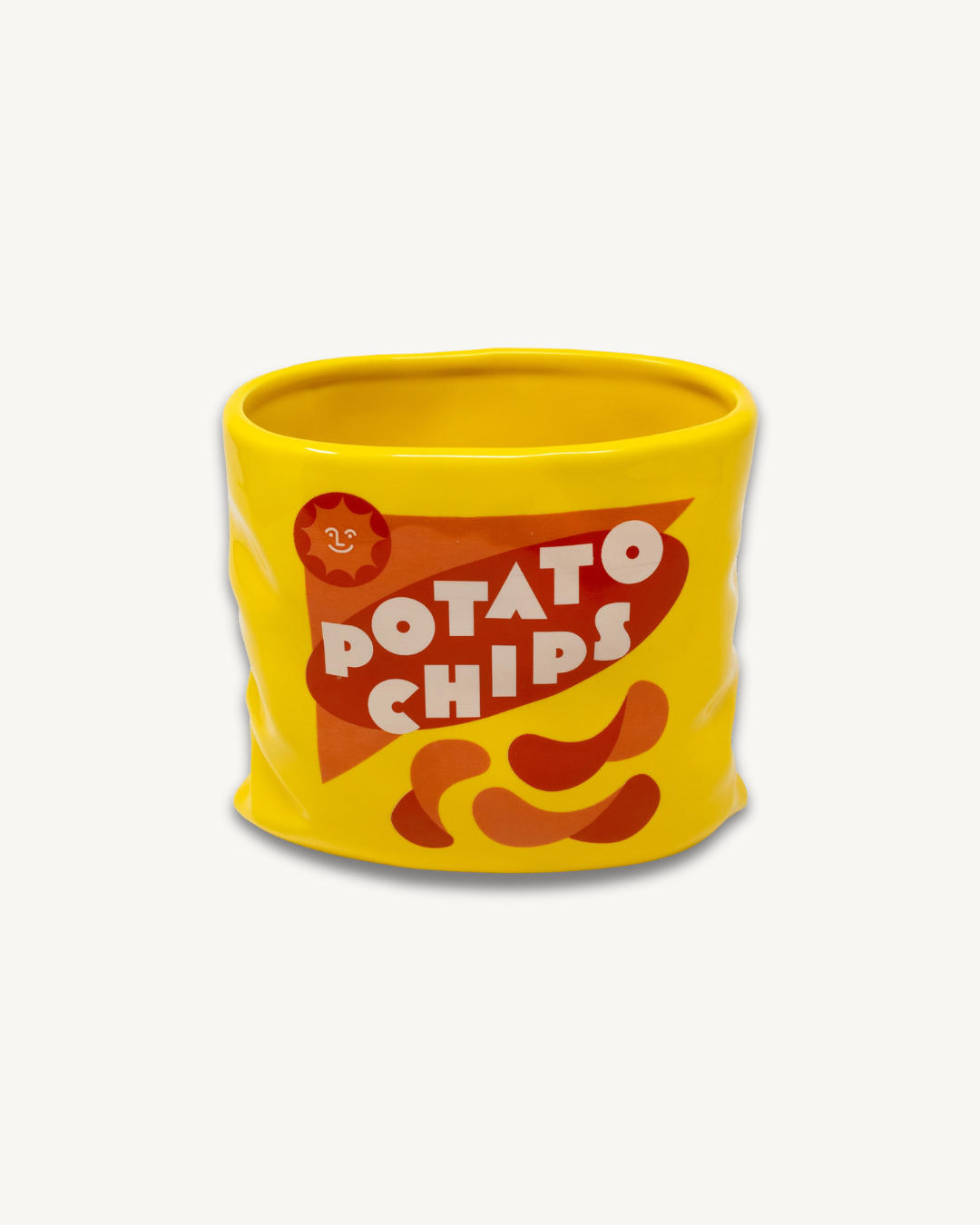 Vase Kartoffelchips | Crunchy Design Statement