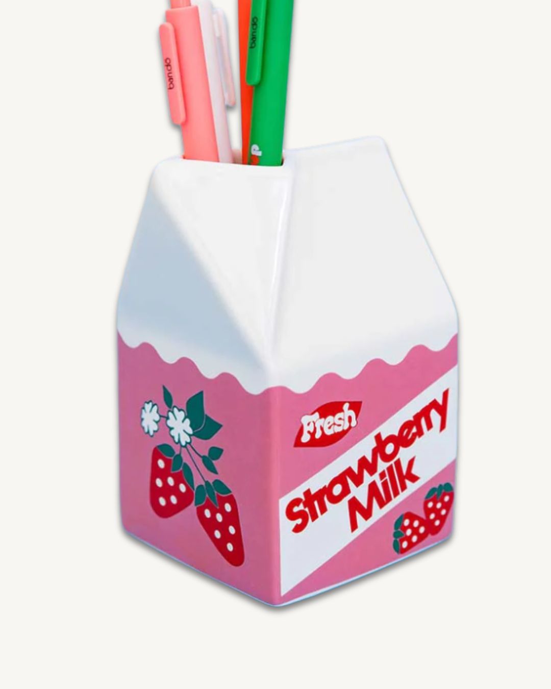 Vase Erdbeermilch | Pop Edition