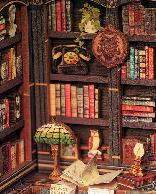 Owl Bookstore | DIY Bookshelf Kit for Night Thinkers
