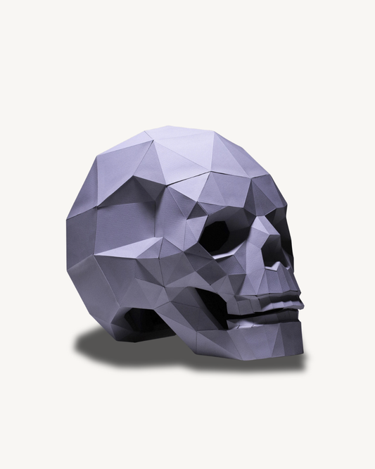 3D-Papercraft Totenkopf | Sculptural Edition