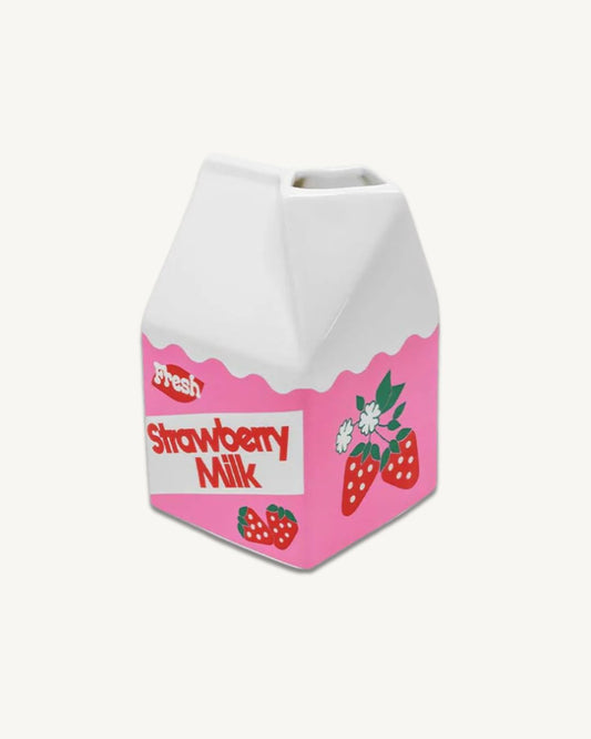 Vase Erdbeermilch | Pop Edition