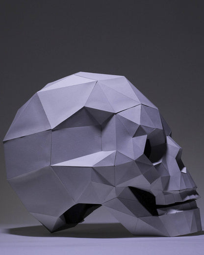 3D-Papercraft Totenkopf | Sculptural Edition