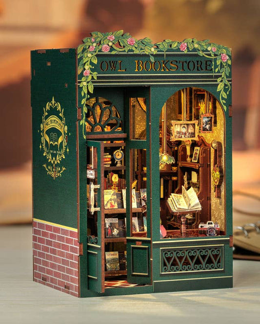 Owl Bookstore | DIY Bookshelf Kit for Night Thinkers