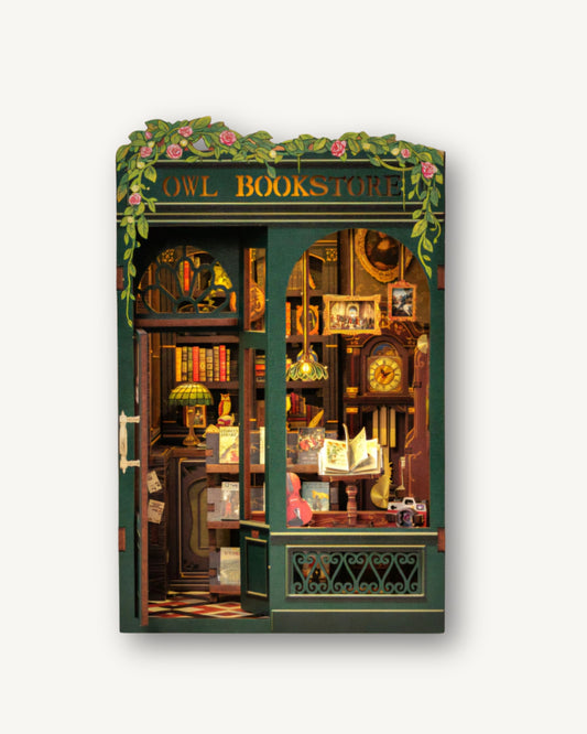 Owl Bookstore | DIY Bookshelf Kit for Night Thinkers